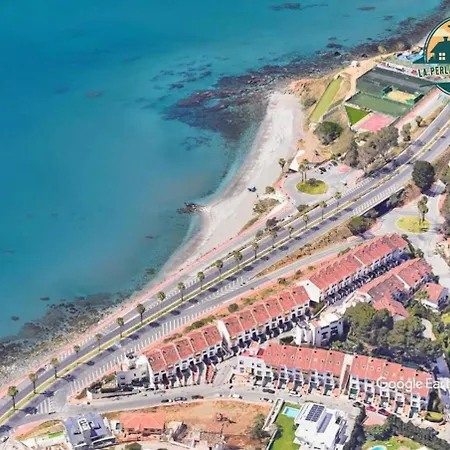 Seafront Townhouse With Stunning Mediterranean Views, Community Pool