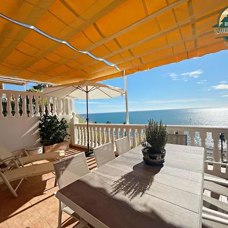 Seafront Townhouse With Stunning Mediterranean Views, Community Pool *